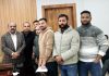Delegation of NHM employees during meeting with DyCM on Friday.