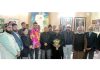 Rattan Lal Gupta posing along with new office bearers in Jammu on Tuesday.