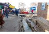 View of defunct drainage at Kangan market in district Ganderbal. — Excelsior/Firdous Ahmed
