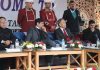 Chief Justice at a function organised to lay foundation stone for new court complex at Anantnag.
