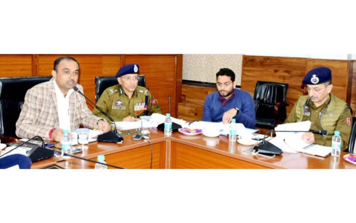 Div Com and ADGP chairing a meeting. Div Com and ADGP chairing a meeting.
