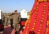 Tribute being paid to the heroes of Battle of Chhamb at Akhnoor.