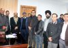 A deputation during meeting with DyCM on Friday.