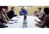 Deputy Commissioner Sachin Kumar Vaishya chairing a meeting.