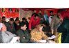 Minister Sakina Itoo during public grievances redressal camp on Saturday.