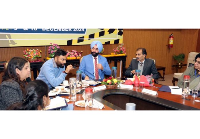 Secretary Labour and Employment chairing Capacity Building Prog. Secretary Labour and Employment chairing Capacity Building Prog.