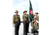 An Army officer decorating Agniveer recruits during passing out parade at Ladakh Scouts Regimental Centre in Leh.