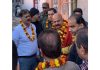 Yudhvir Sethi initiating development works in W No 1 of Panjtirthi area on Wednesday.