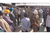 GOC meeting with Army veterans and their family members during ex-Servicemen rally.