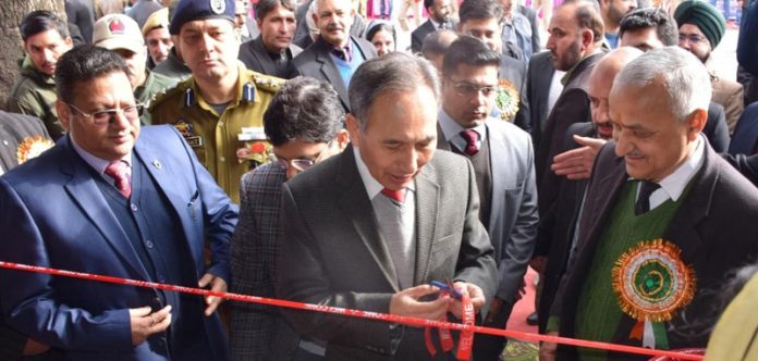 Chief Justice of the High Court of J&K and Ladakh, Justice Tashi Rabstan inaugurating National Lok Adalat at DCC Poonch on Saturday. Chief Justice of the High Court of J&K and Ladakh, Justice Tashi Rabstan inaugurating National Lok Adalat at DCC Poonch on Saturday.