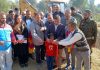 MLA Kathua, Dr Bharat Bhushan kick starting development works in his constituency on Saturday.