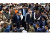 Chief Minister Omar Abdullah and others attend last rites of Mohd Rashid Banday at Poonch.