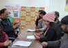 BJP leaders listening public grievances at party office Jammu on Tuesday.