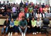 Alumni, students and faculty members of the Centre for Molecular Biology in CUJ.