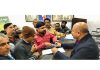 MLA, Yudhvir Sethi listening to the public problems at Jammu on Thursday.