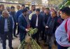 MLA Bahu Ch Vikram Randhawa during visit to Ward 51 on Tuesday.