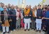 MLA Vijaypur, Chander Parkash Ganga kick starting construction of lane and drain in Ward 6 and 7 of his constituency on Friday.