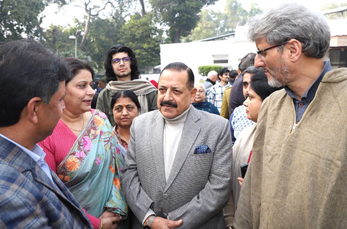 Dr Jitendra Hosts Luncheon Meeting, Reiterates BJP's Commitment To Delhi Based KPs Dr Jitendra Hosts Luncheon Meeting, Reiterates BJP's Commitment To Delhi Based KPs