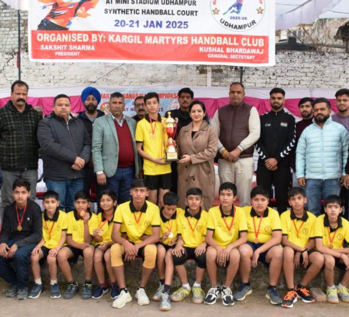 2-day Handball tournament concludes at Mini Stadium Udhampur