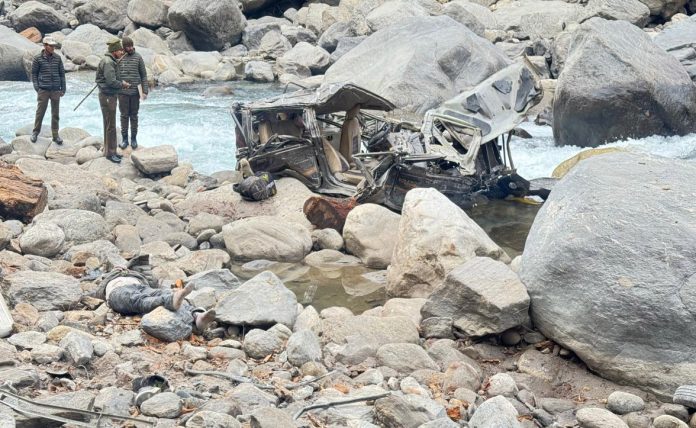 Four Killed, Two Missing After Vehicle Falls Into River In J&K's Kishtwar
