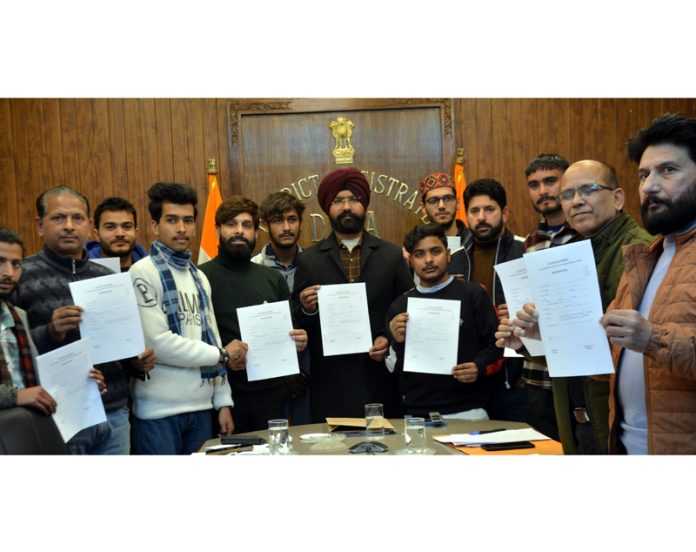 DC Doda launching membership drive for Cultural Club. DC Doda launching membership drive for Cultural Club.