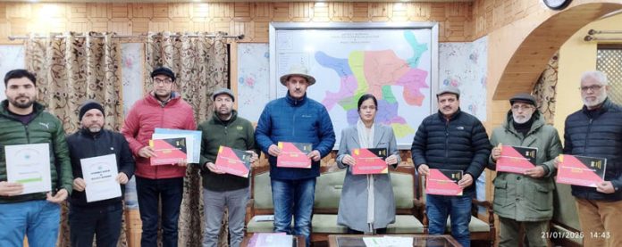DDC Kupwara releasing statistical publications. DDC Kupwara releasing statistical publications.