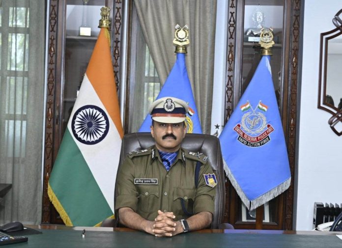 GP Singh takes charge as CRPF DG GP Singh takes charge as CRPF DG