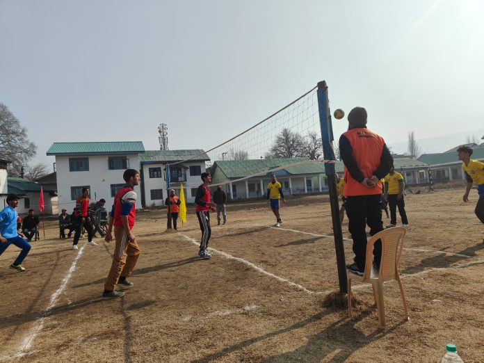 District-Level Volleyball tournament under NMBA kick-starts at Baramulla