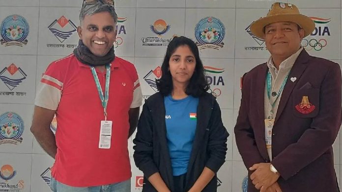 Narmada shoots down national record to clinch women's 10m air rifle gold