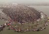 Craze Among Devotees To Take Selfies With Cutouts Of PM Modi, CM Adityanath In Kumbh