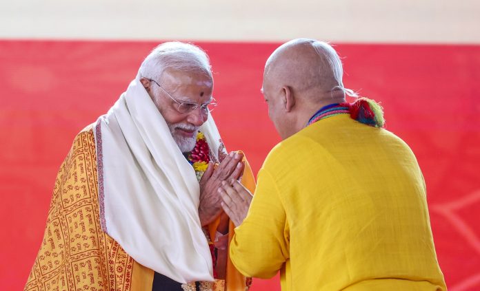 Our Spiritual Culture Embedded In Spirit Of Service, My Govt Working Selflessly For People: PM