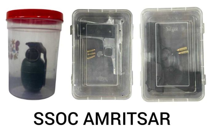 Amritsar Grenade Lobbying Incident: Two Operatives Of US-Based Terrorist Held Amritsar Grenade Lobbying Incident: Two Operatives Of US-Based Terrorist Held