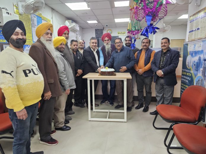 Staff of Gari branch of UCO Bank celebrating 83rd foundation day of the bank. Staff of Gari branch of UCO Bank celebrating 83rd foundation day of the bank.