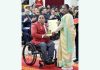 President Droupadi Murmu confers Arjuna Award, 2024 on Rakesh Kumar in recognition of his outstanding achievements in Para-Archery.
