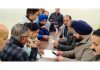 BJP MLAs listening grievances of people in a public darbar at Jammu on Wednesday.