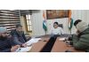DC Baramulla, Minga Sherpa chairing a meeting.