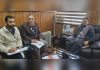 Minister Javed Ahmed Rana chairing a meeting.