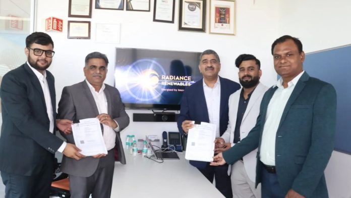Waaree Energies supplies 132 MW modules to Radiance Renewables