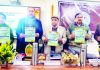 Dignitaries in a function at SCERT Jammu on Saturday.