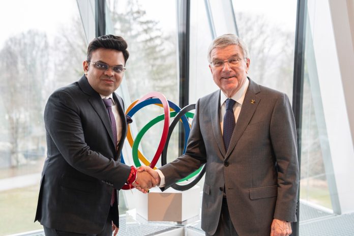 ICC chairman Jay Shah meets IOC chief Thomas Bach ahead of Extraordinary Session