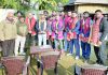 J&K Strength Lifting team posing along with MLA Bahu constituency, Vikram Randhawa at Jammu.