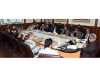 Chief Secretary chairing a meeting on Sunday.