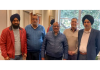 AoI Gangyal delegation during meeting with Comm/Secy, I&C Vikramjit Singh at Jammu.