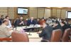 Dy CM chairing a meeting on Tuesday.