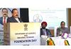 Union Minister Dr Jitendra Singh addressing a function in New Delhi on Sunday.