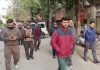 JMC Commissioner Dr Devansh Yadav touring Ward 25 in Rehari area on Sunday.