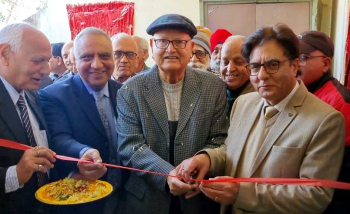 Former DGP, Kuldeep Khoda and others inaugurating new CGPWA office at Jammu on Monday. Former DGP, Kuldeep Khoda and others inaugurating new CGPWA office at Jammu on Monday.