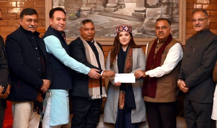 Devyani Rana Nominated Vice-President Of J&K BJYM Devyani Rana Nominated Vice-President Of J&K BJYM