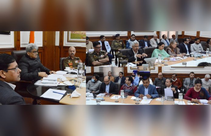 CS Atal Dulloo Chairs 14th HLC Meet Of Shri Amarnathji Shrine Board CS Atal Dulloo Chairs 14th HLC Meet Of Shri Amarnathji Shrine Board