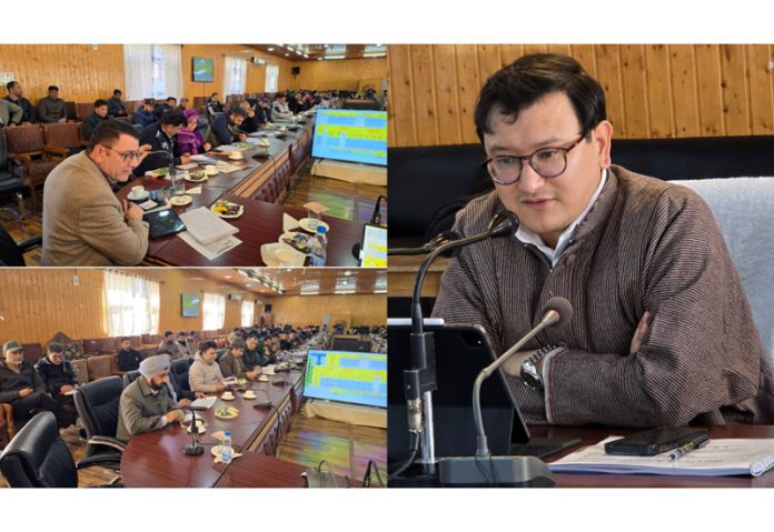 DDC Baramulla reviewing Physical, Financial Progress Under District Capex.